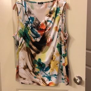 Sleeveless blouse